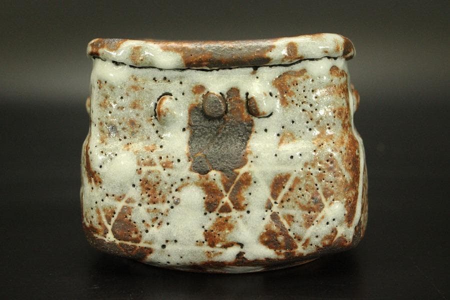 茶道具 鼠志野 火入 作家物 共箱 未使用(ZE485)の通販はau PAY