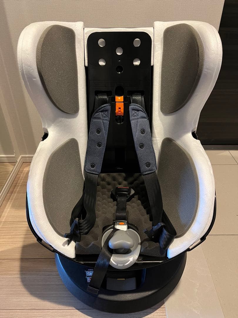 エールベベ チャイルドシート クルット4i OUI デニムブルー ISOFIX