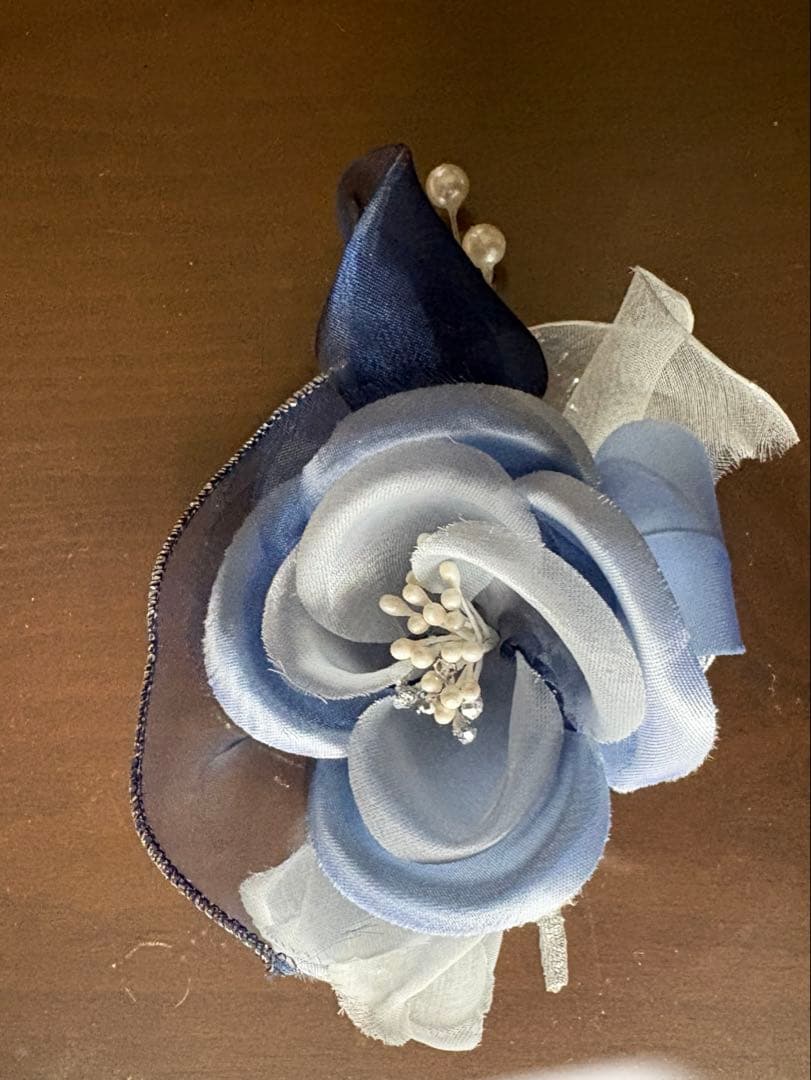 東京ソワール パーティドレス コサージュ