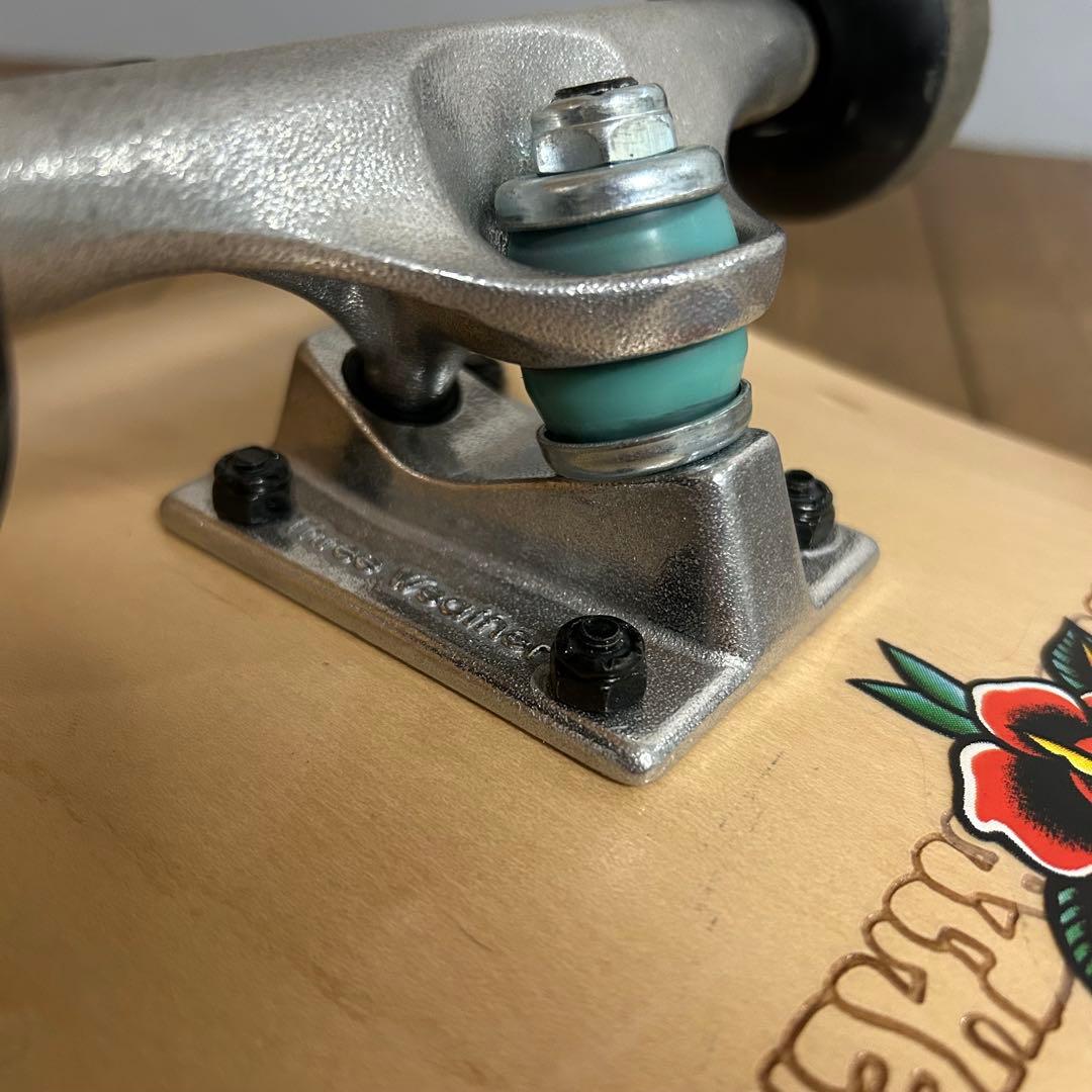 良品 スリーウェザー 8インチ スケボー スケートボード コンプリート