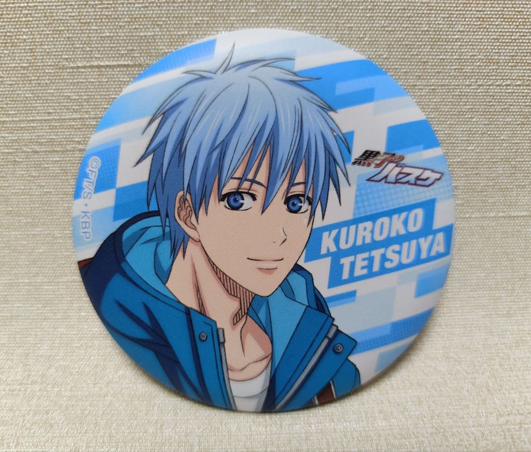 黒子のバスケ 缶バッジ 黒子テツヤ - メルカリ