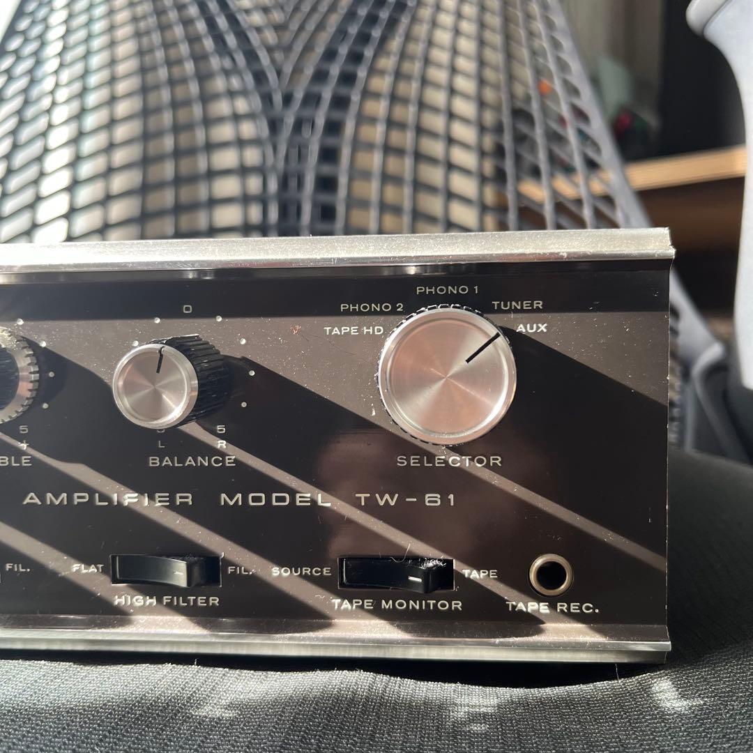 TW-61 TRIO プリメインアンプ 2025年整備済み動作品