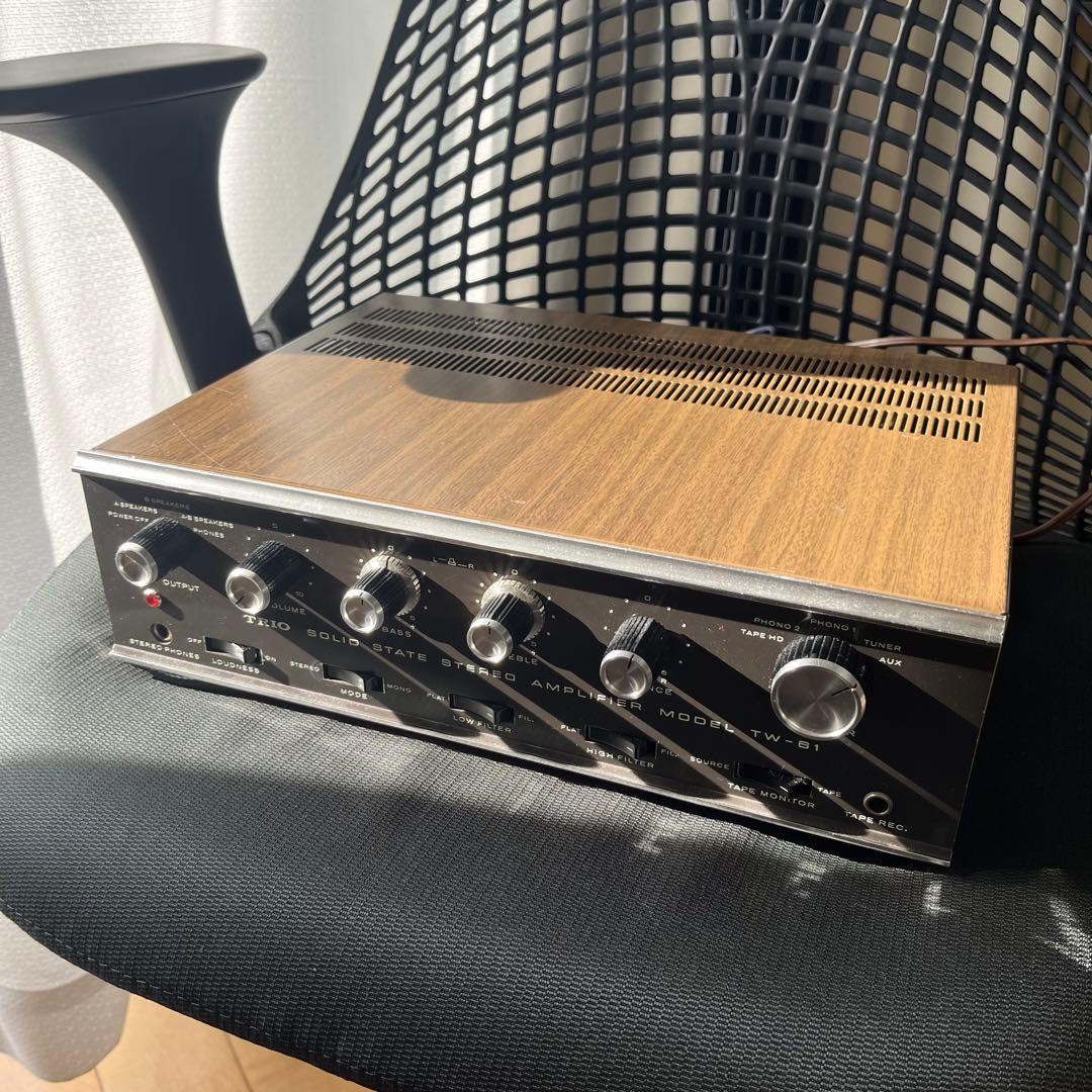 TW-61 TRIO プリメインアンプ 2025年整備済み動作品