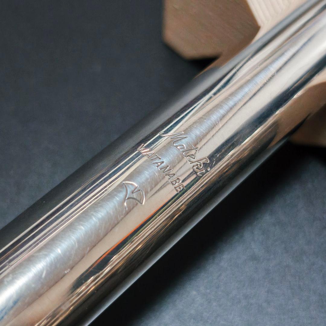 中古美品 アルタス フルート 総銀製 Ag900 マテキ頭部管 タンポ新品