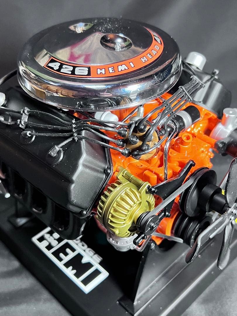 新年割引き 1/6 ダッジ 426 Hemi エンジン(ダイキャスト製) - メルカリ