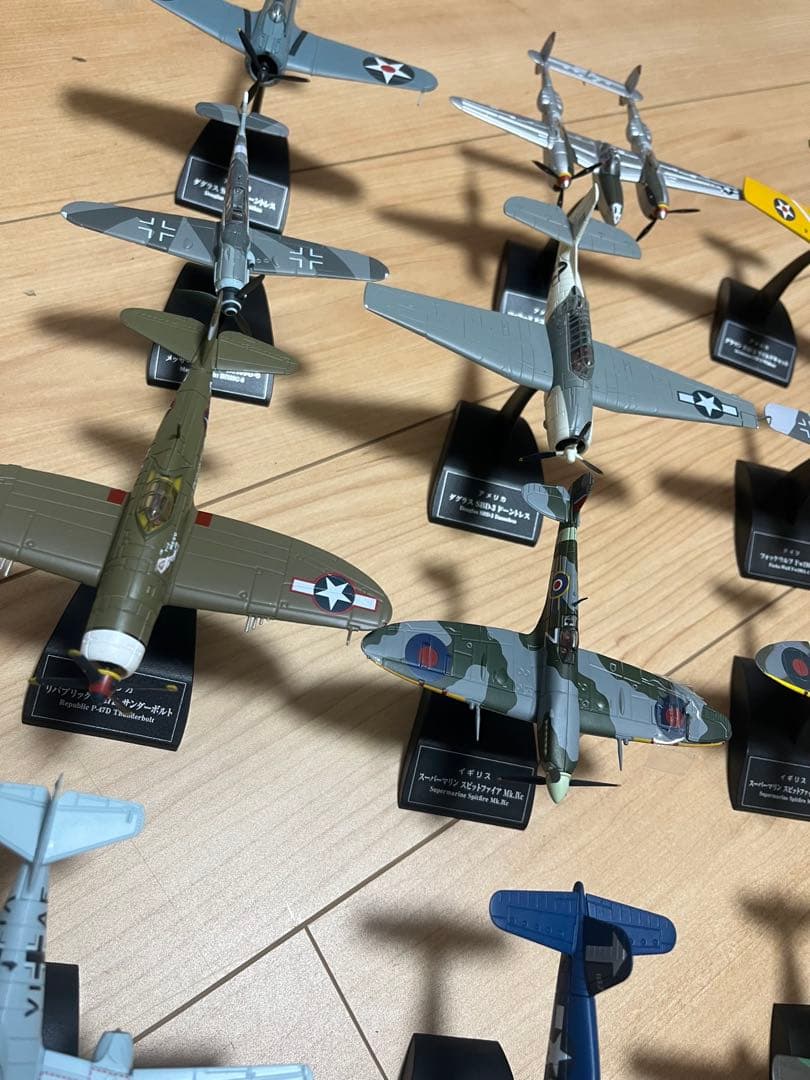 ジャンク　陸海軍機　コレクション　模型