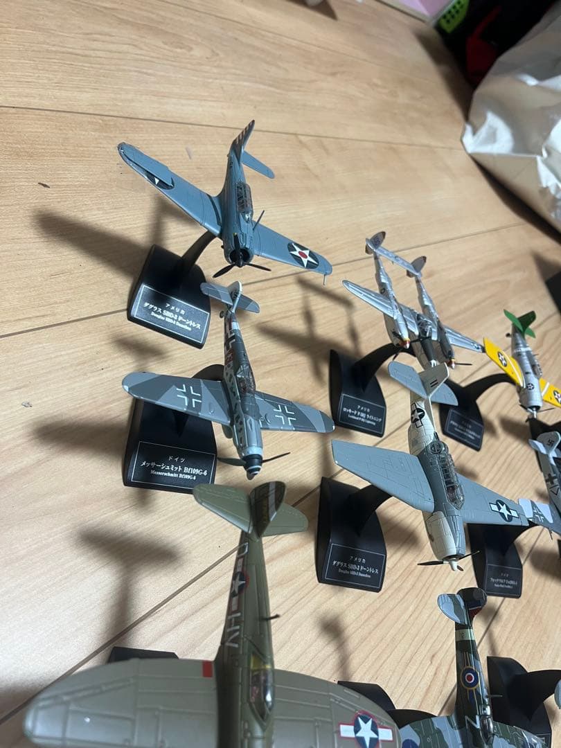 ジャンク　陸海軍機　コレクション　模型