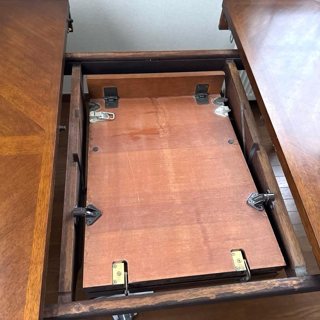 naruniマルニ 地中海ロイヤル パーティテーブル 伸長式ダイニングテーブル