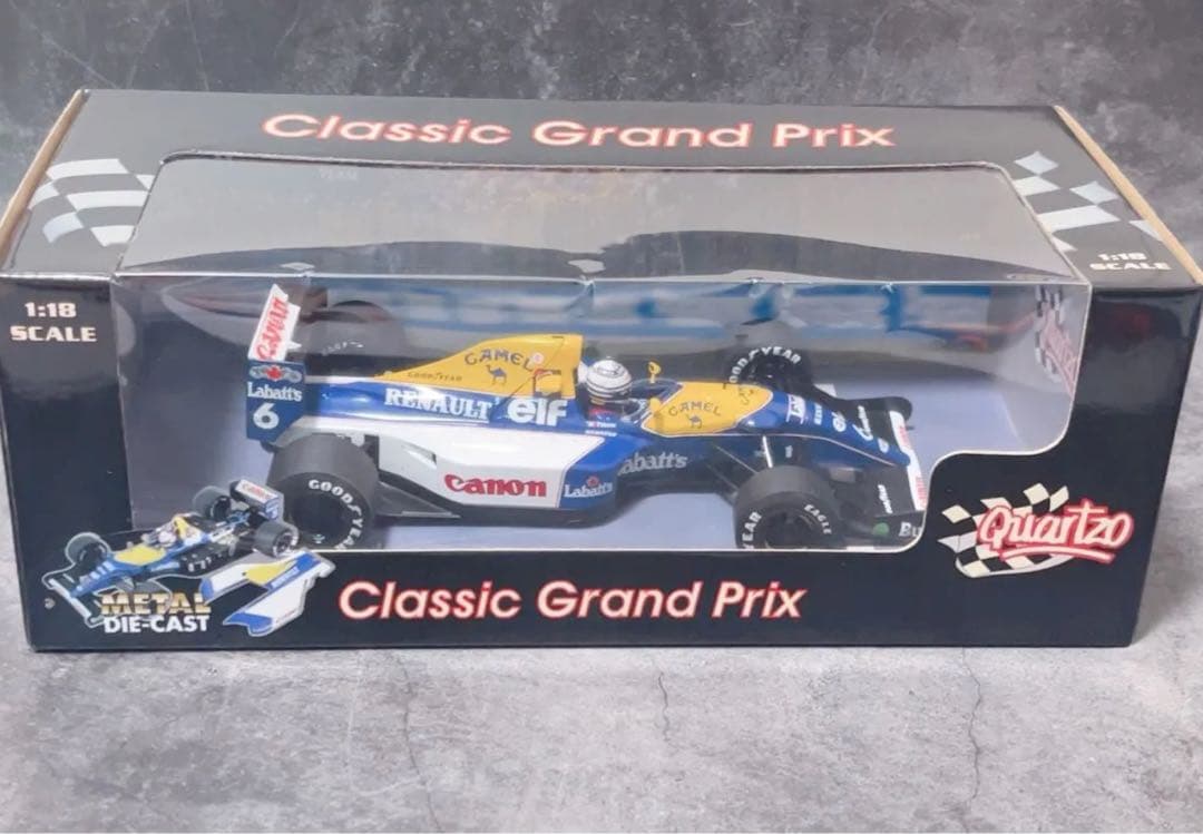カスタム品 1/18 Quartzo ウィリアムズ ルノー FW14B - メルカリ