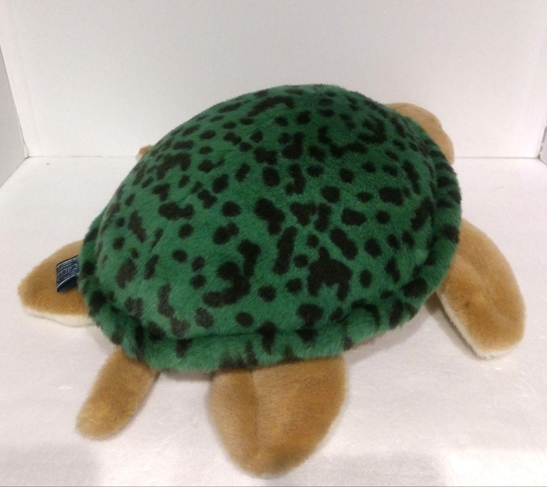 セキグチ アースウィンド BIG ぬいぐるみ 亀 ウミガメ カメ 緑 1989