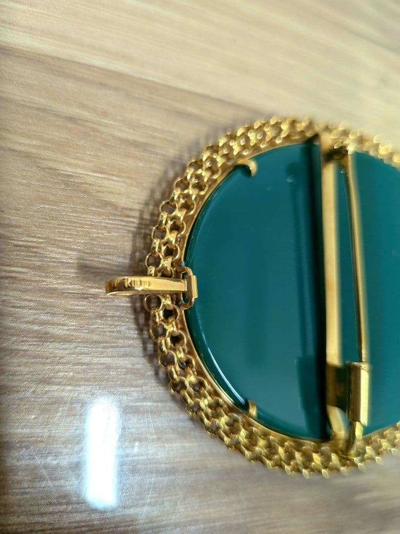 カメオブローチ2wayタイプ K18刻印入 (総重量20.5g) - メルカリ