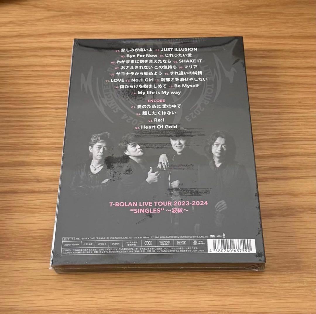 T-BOLAN LIVE TOUR 2023-2024 SINGLES DVD - メルカリ
