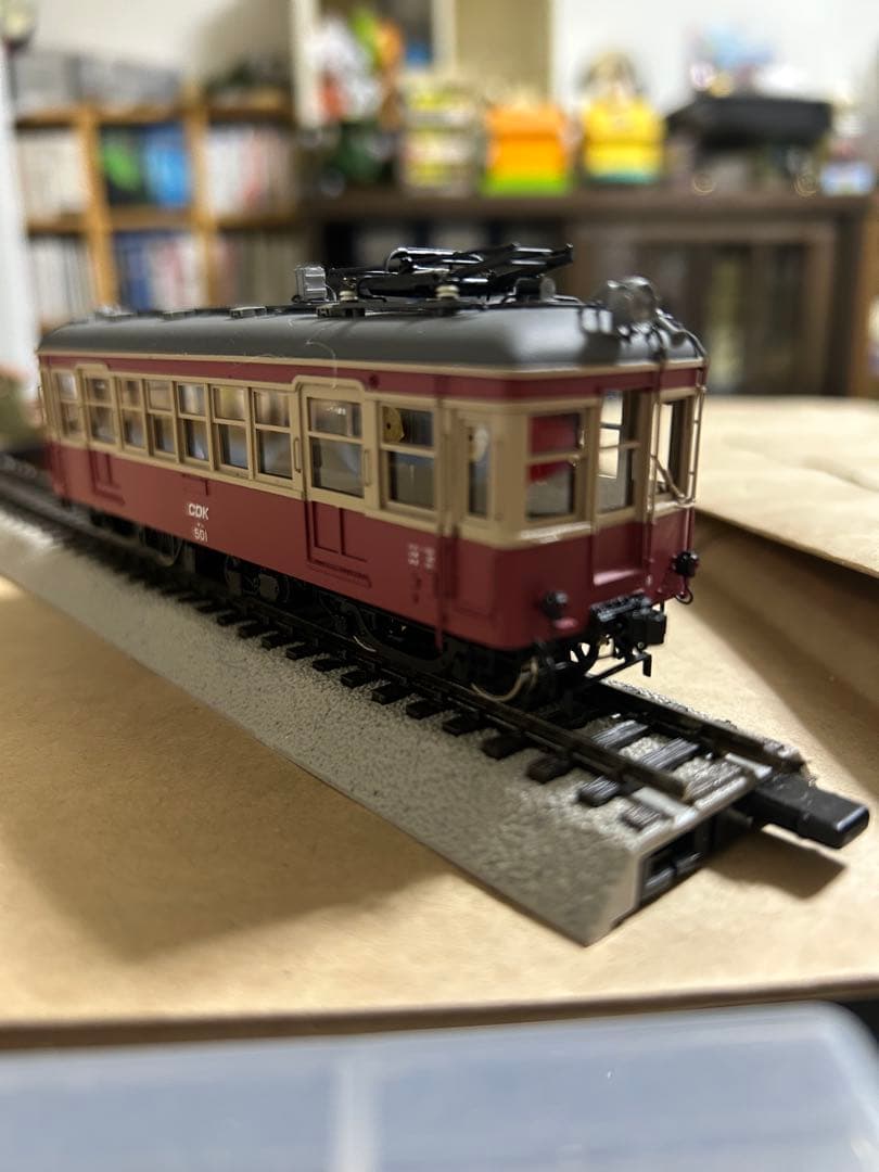 ジャンク】モデルワム 1/87 12㎜ 銚子電鉄デハ501