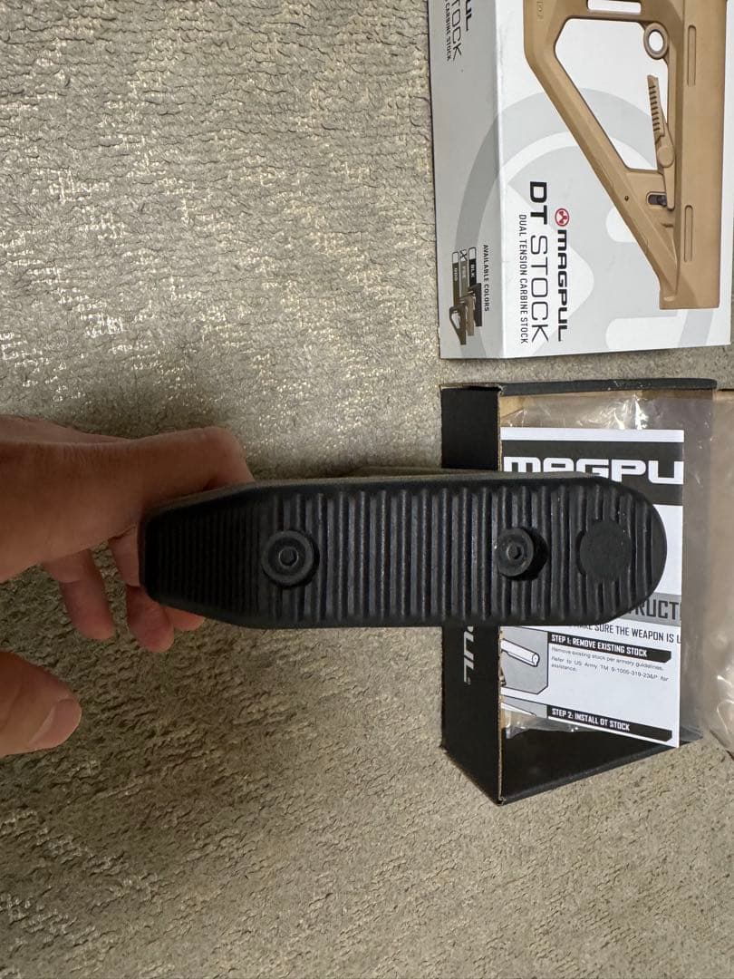（実物）MAGPUL DT STOCK タン
