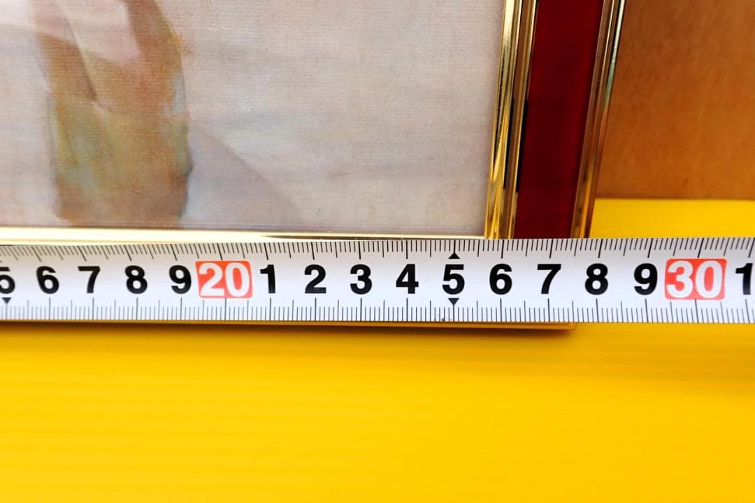 ヌードアート キャンバスプリント 複製画 額装 絵画風 未使用 315×280