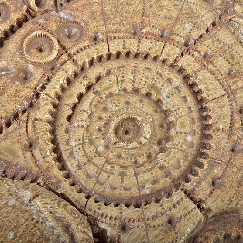 信楽焼 克銘 手のひらに羅針盤 置物 手のオブジェ F R5961B