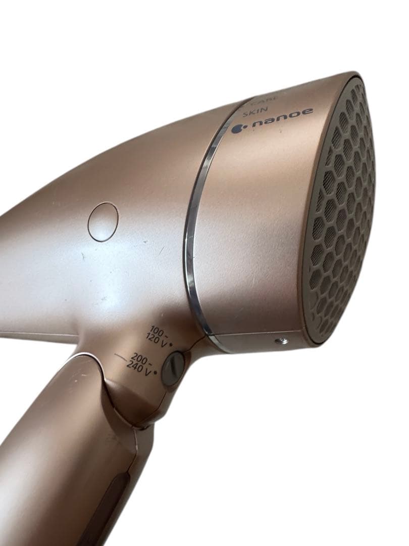 海外両用　Panasonic ドライヤー ナノケア ピンクゴールド　2023年製