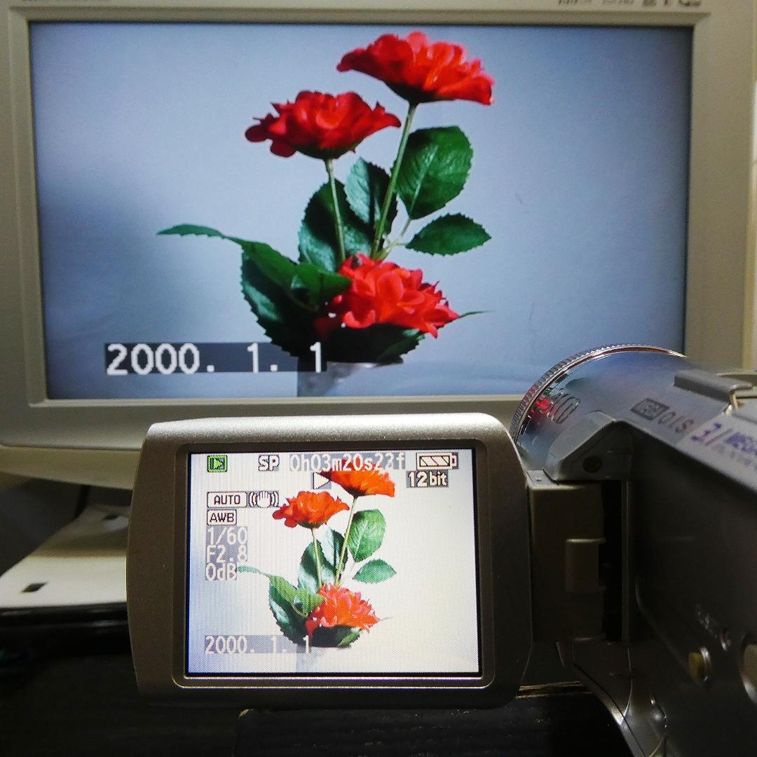 動作良好 パナソニックNV-GS250 MiniDVビデオ DVD化に最適 !