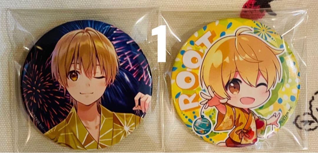 すとぷり るぅと 缶バッジ @バラ売り可能 すとぷり るぅとくん 6周年