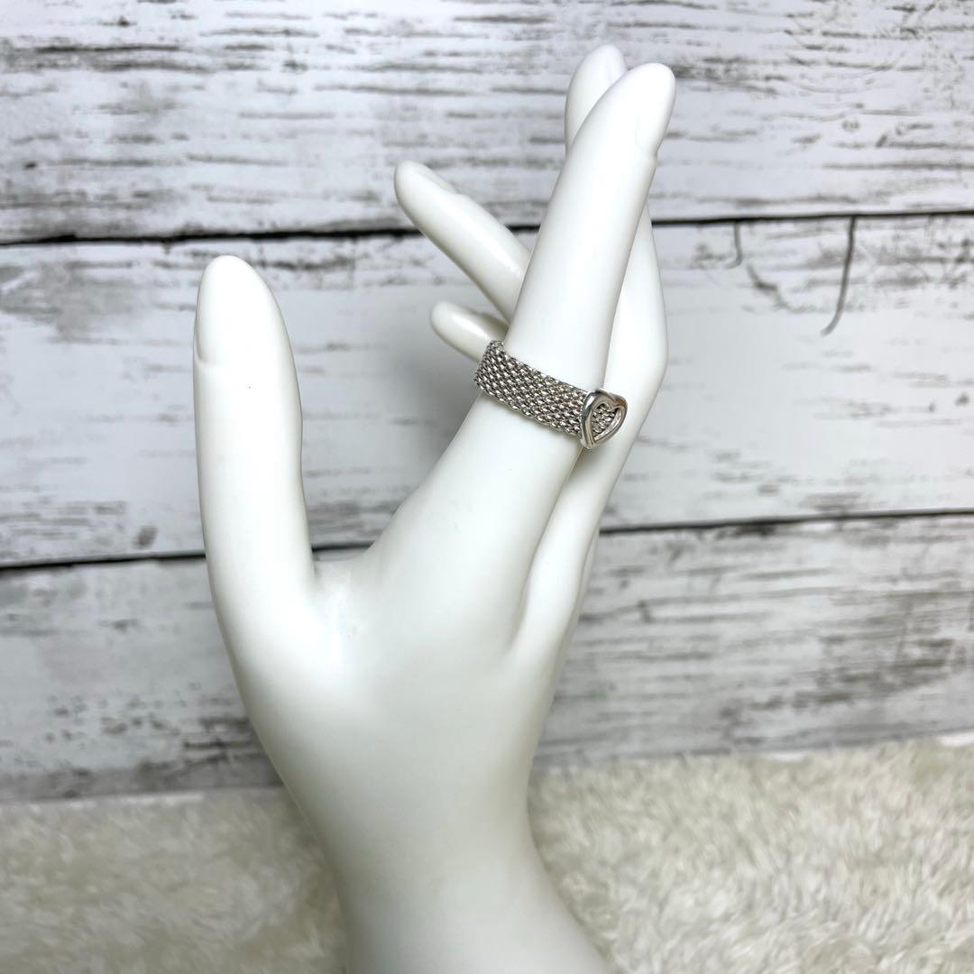 ティファニー　サマセットハートリング　12号　箱、巾着袋セット