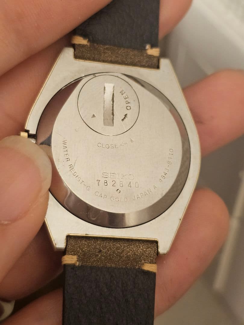 SEIKOセイコー　腕時計　グランドクオーツ　4843-8110　[稼動]