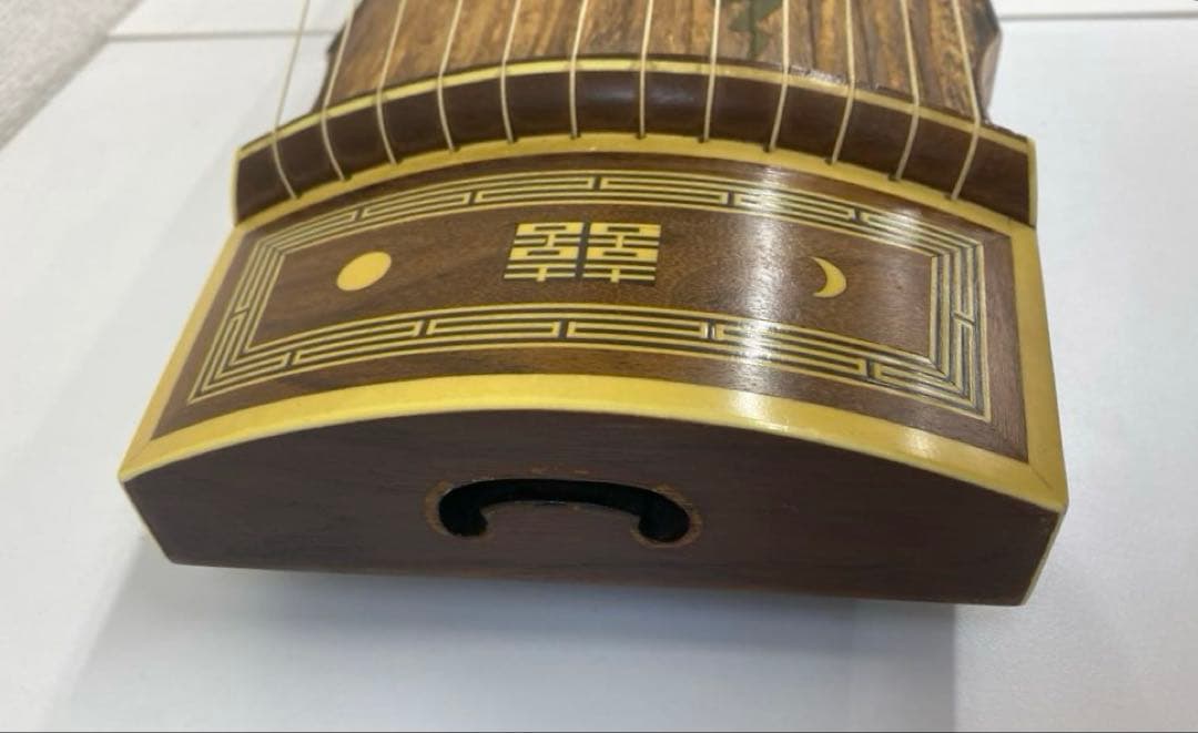 伽耶琴 カヤグム 12弦 楽器 弦楽器 民族楽器 韓国 お琴 - メルカリ