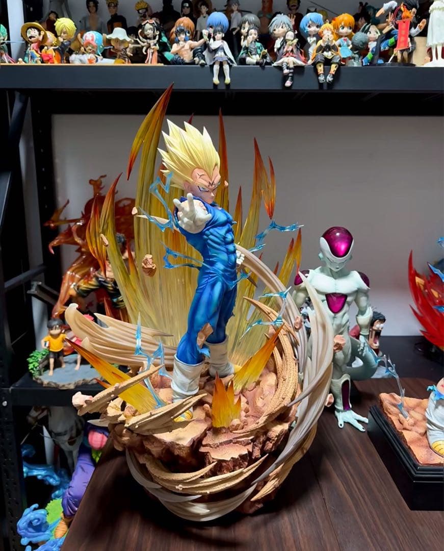 ドラゴンボール ベジータ ガレキ ガレージキット スタチュー X⑤④