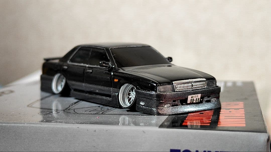 トミカ改造 y31シーマ フルエアロ リミテッド ☆深リム ☆ホットウィール