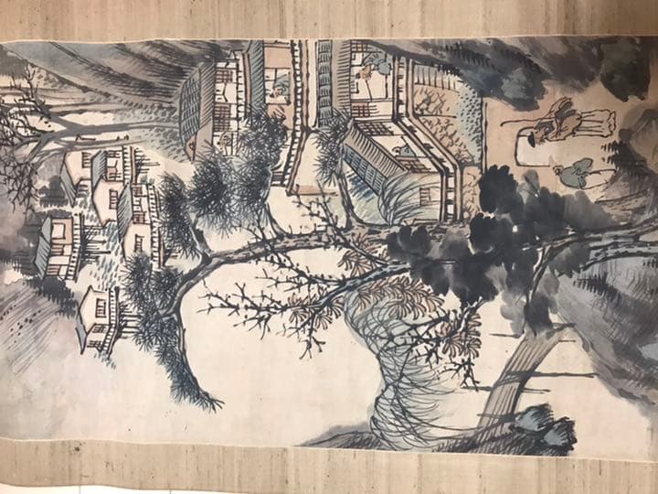 中国清時代画家朱承肉筆保証真作