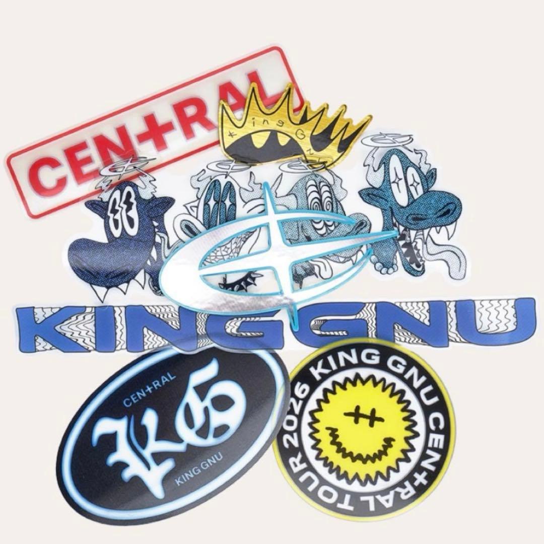 KING GNU ステッカーセット 2026年 - メルカリ