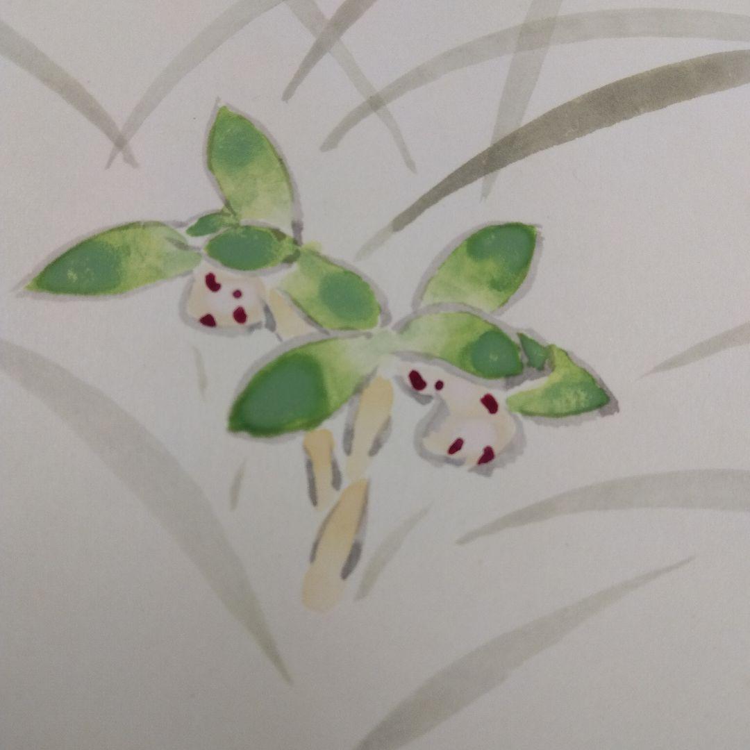 色紙草花絵　塚田清策