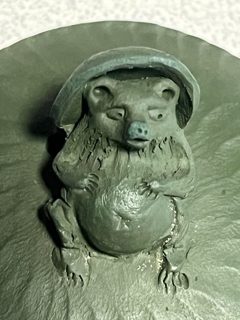 急須 緑泥 萬古焼 春山 - 工芸品本物