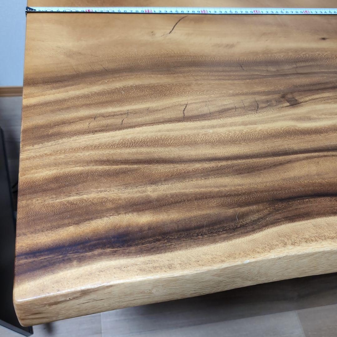 167×91〜99×5 無垢 一枚板 モンキーポット テーブル ①天板のみ