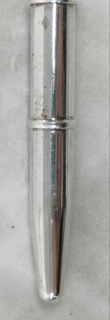 APX15 エルメス 美品 ボールペン チェーン付き スターリングシルバー