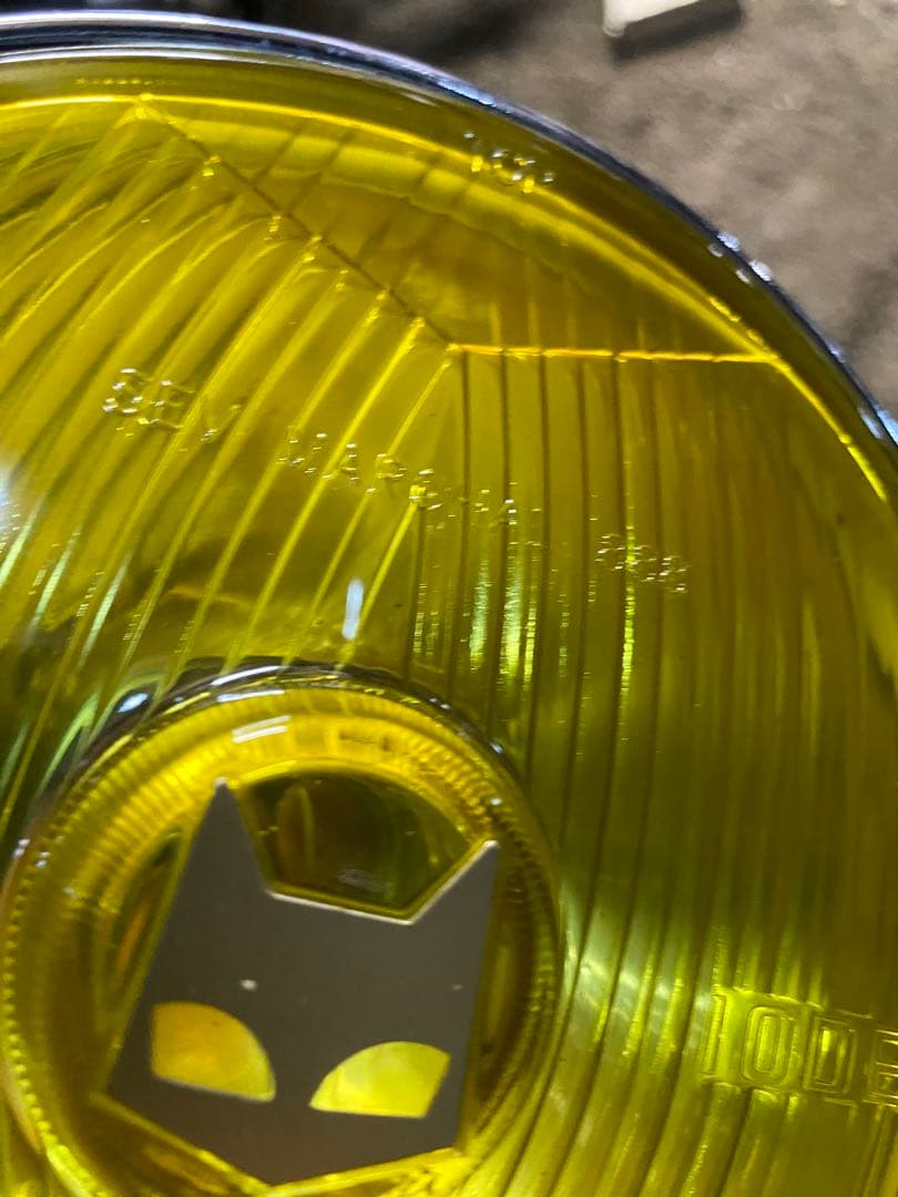 マーシャル 888 イエローレンズ 160mm レンズのみ ヘッドライト Amazon