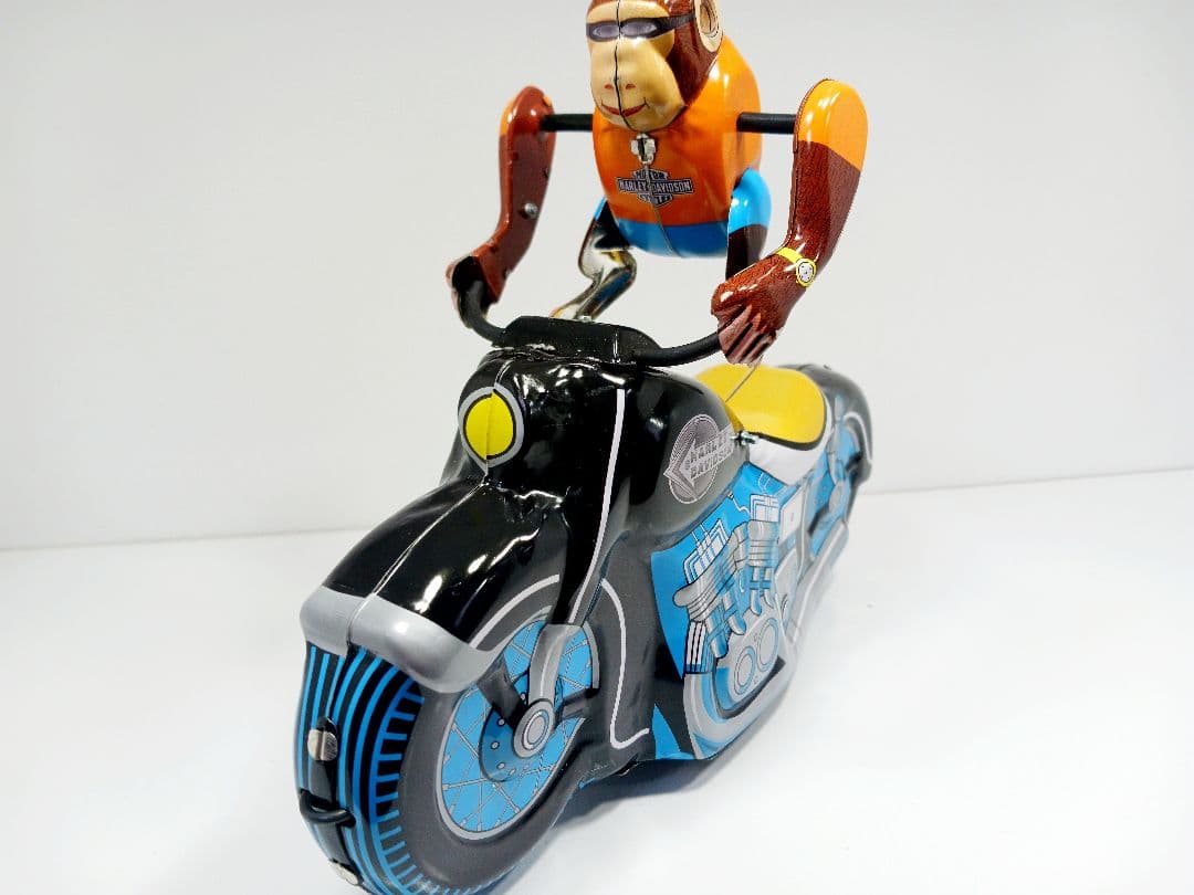 希少 ハーレーダビッドソン アクロバティックモンキー ブリキ