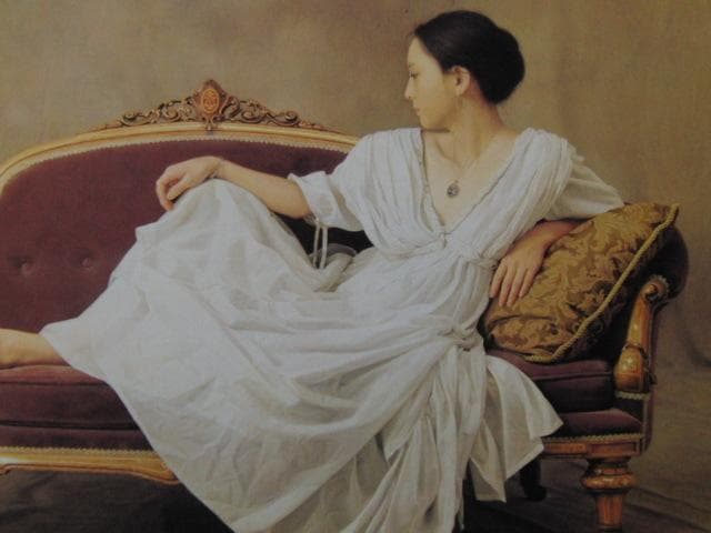 森本草介、【POSE】、希少な額装用画集より、新品額装付、状態良好、送料