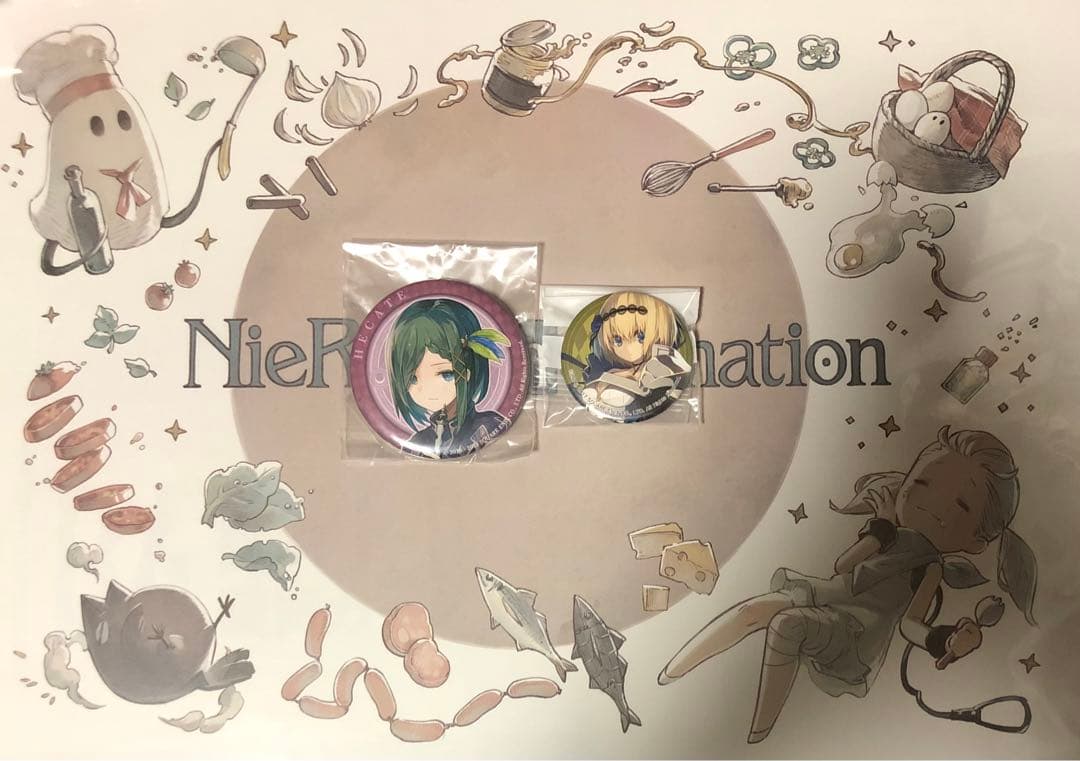 未使用 しゃぼん缶バッジ 全種コンプセット グリムノーツRepage 茶々