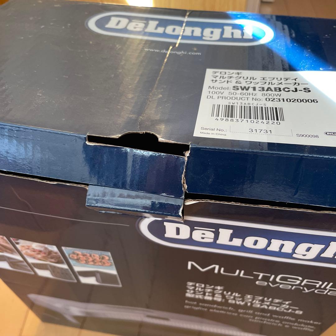 デロンギ　マルチグリル　エブリデイサンド＆ワッフルメーカー