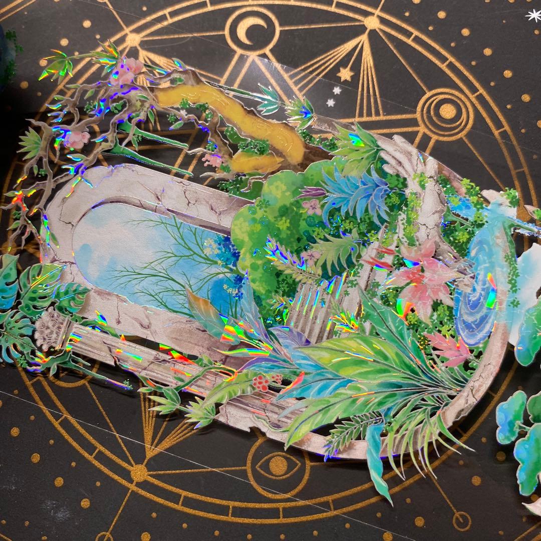 9264】海外 マステ 中古巻 貝殻光マスキングテープ 背景装飾系 - メルカリ