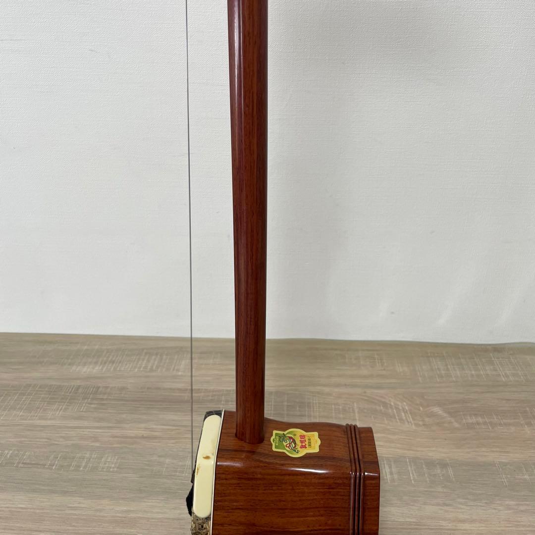 敦煌牌 二胡 上海民族楽器 弓付き 中国