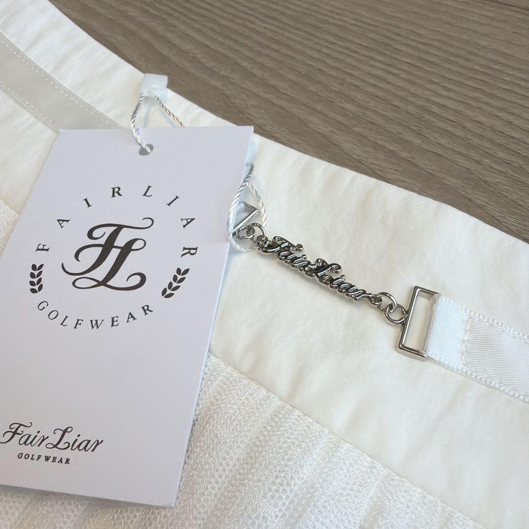 【最終値下げ】タグ付き フェアライアー レース ゴルフウェア　ミニスカート