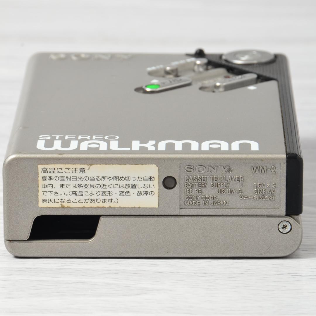SONY WALKMAN WM-2 カセットウォークマン 整備済 TY391 SONY ソニー WM