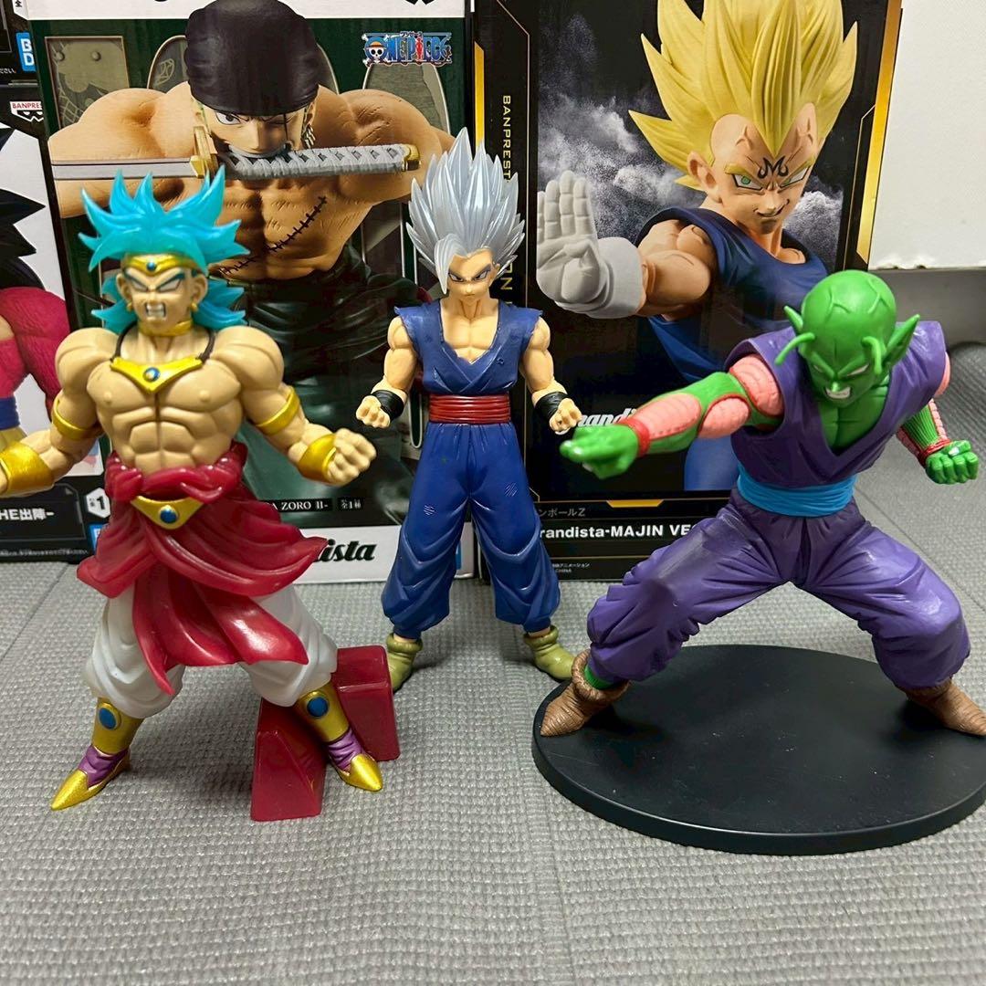 ドラゴンボールフィギアまとめ売り グランディスタ 出陣 ワンピース