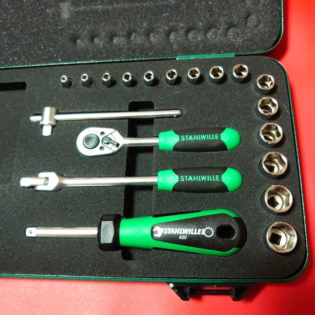 STAHLWILLEスタビレー（希少）1/4ラチェット、ソケットセット未使用品