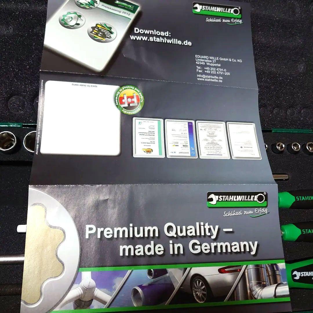STAHLWILLEスタビレー（希少）1/4ラチェット、ソケットセット未使用品