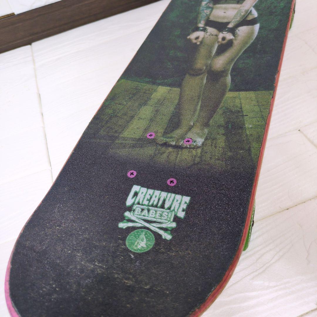 スケボーコンプリート　クリーチャー　デッキテープ付　グラフィック　ベンチャー