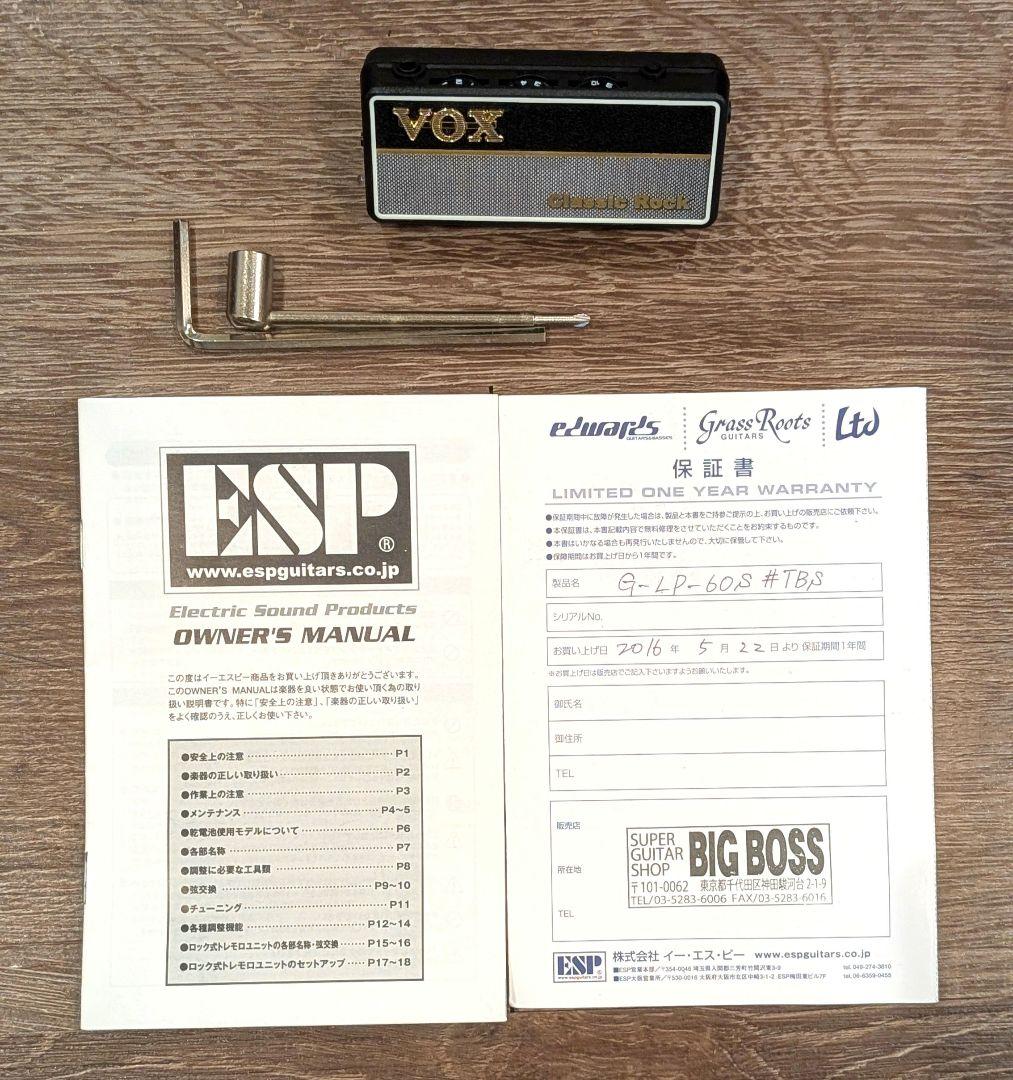 グラスルーツ　レスポールタイプ　エントリーレベル