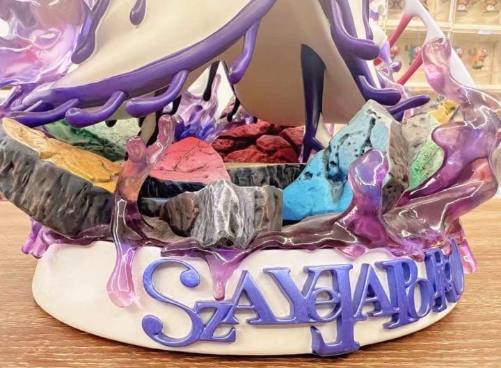 BLEACH 黒衣少年図 ザエルアポロ ガレージキット ガレキ スタチュー③