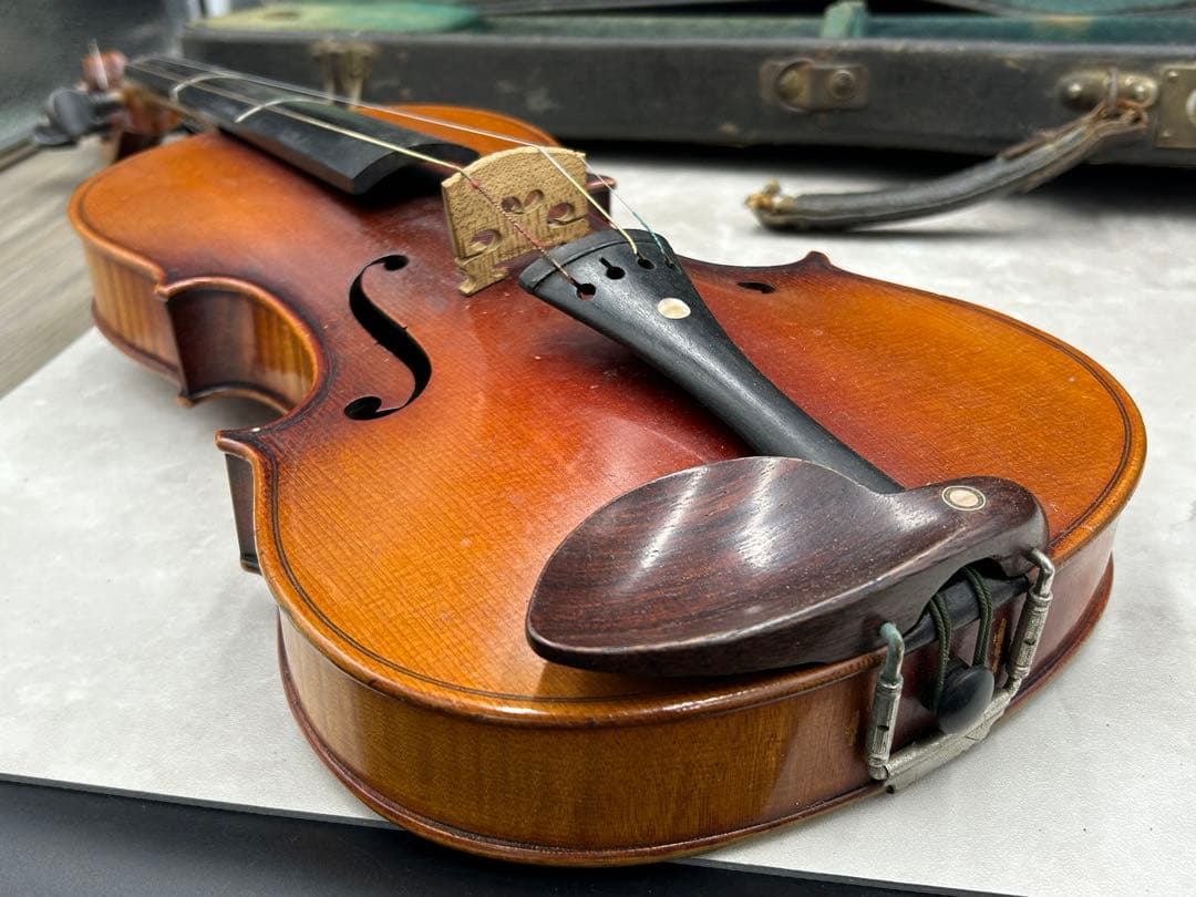 ３８　ヴィンテージ　ヴァイオリン　バイオリン　ケース付き